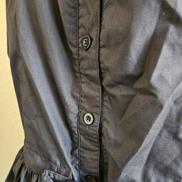 Lovely U-Dear Peplum Blouse with Lace Accents - Picture 4 of 8